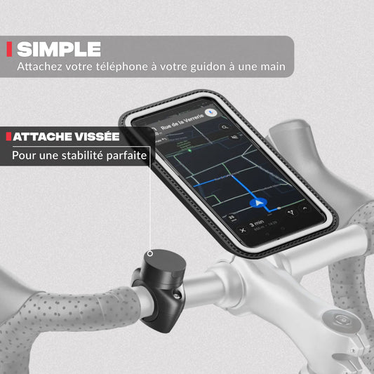 Seconda vista del prodotto – Supporto telefono bici PRO Shapeheart