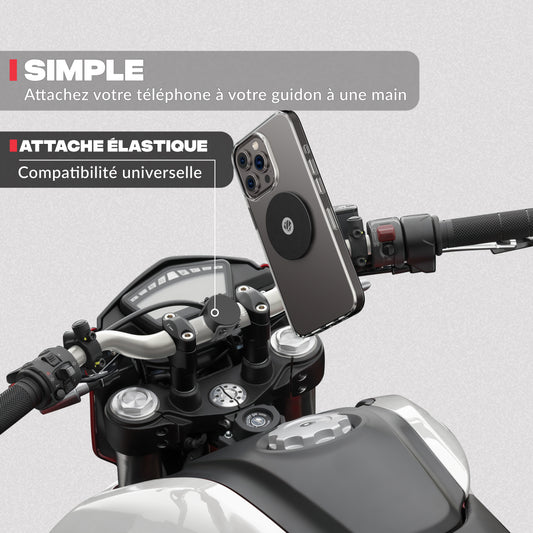 Seconda vista del prodotto – Supporto telefono moto Shapeheart