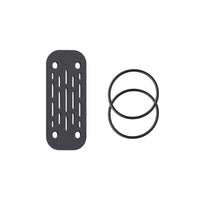 Aggancio di ricambio Shapeheart - vista principale. Immagine che presenta gli strap elastici Shapeheart progettati per un fissaggio robusto e adattabile a diversi supporti.