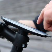 Supporto magnetico per telefono Shapeheart montato sulla pipa, con custodia magnetizzata che offre uno schermo accessibile e sicuro