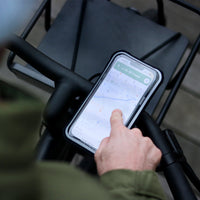 Utilizzo del GPS grazie al touchscreen della custodia protettiva Shapeheart