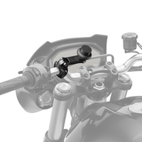 Fissaggio antivibrazioni su supporto moto Pro Boost per manubrio moto. Protegge dalle vibrazioni della strada e del motore