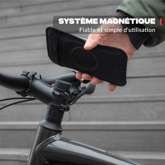Vista principale del prodotto – Supporto telefono attacco manubrio bici Shapeheart