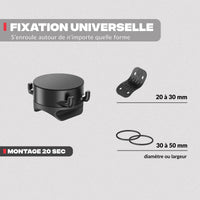 Adattabilità su diversi supporti – Supporto telefono bici Shapeheart