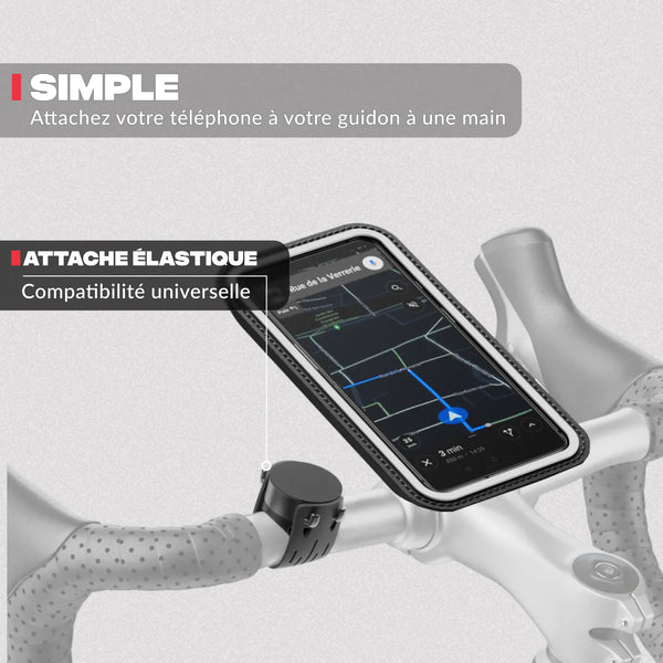 Seconda vista del prodotto – Supporto telefono bici Shapeheart