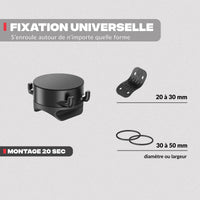 Adattabilità su diversi supporti – Supporto telefono bici Shapeheart