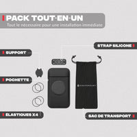 Contenuto del pack – Supporto telefono bici Shapeheart