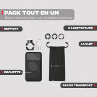 Contenuto del pack – Supporto telefono bici PRO Shapeheart