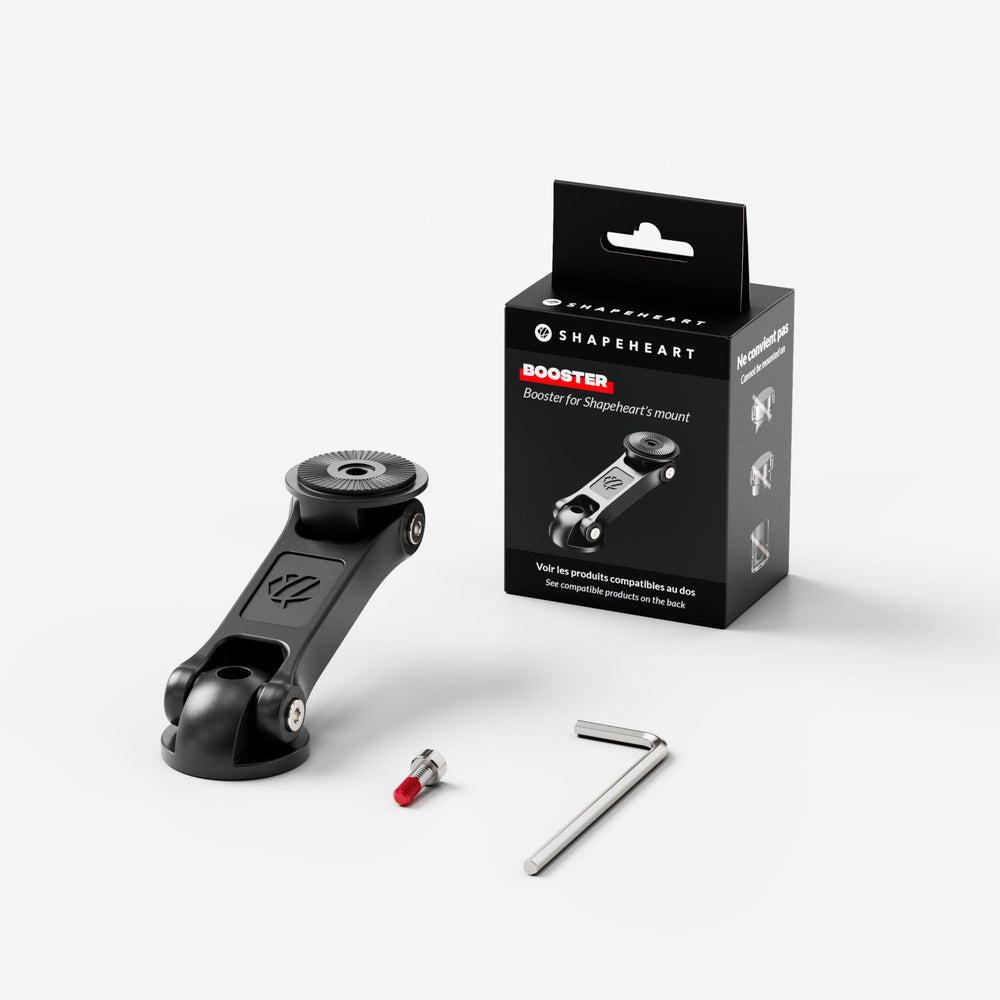 Scanalature di regolazione del booster – Booster 360° Shapeheart