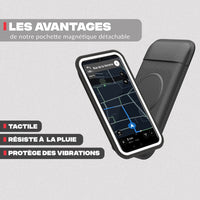 Vantaggi della custodia touch – Supporto telefono per semi-manubrio MINI BOOST Shapeheart