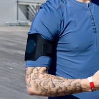 Fascia sportiva Shapeheart, fissaggio sicuro del telefono durante la corsa con la custodia o la placca metallica Shapeheart