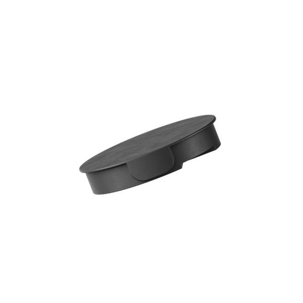 Coperchio in silicone installato sul supporto – Coperchio in silicone per supporto bici e moto Shapeheart