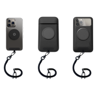 Compatibilità del cordino di sicurezza Shapeheart con piastra metallica, custodia classica e custodia per fotocamera