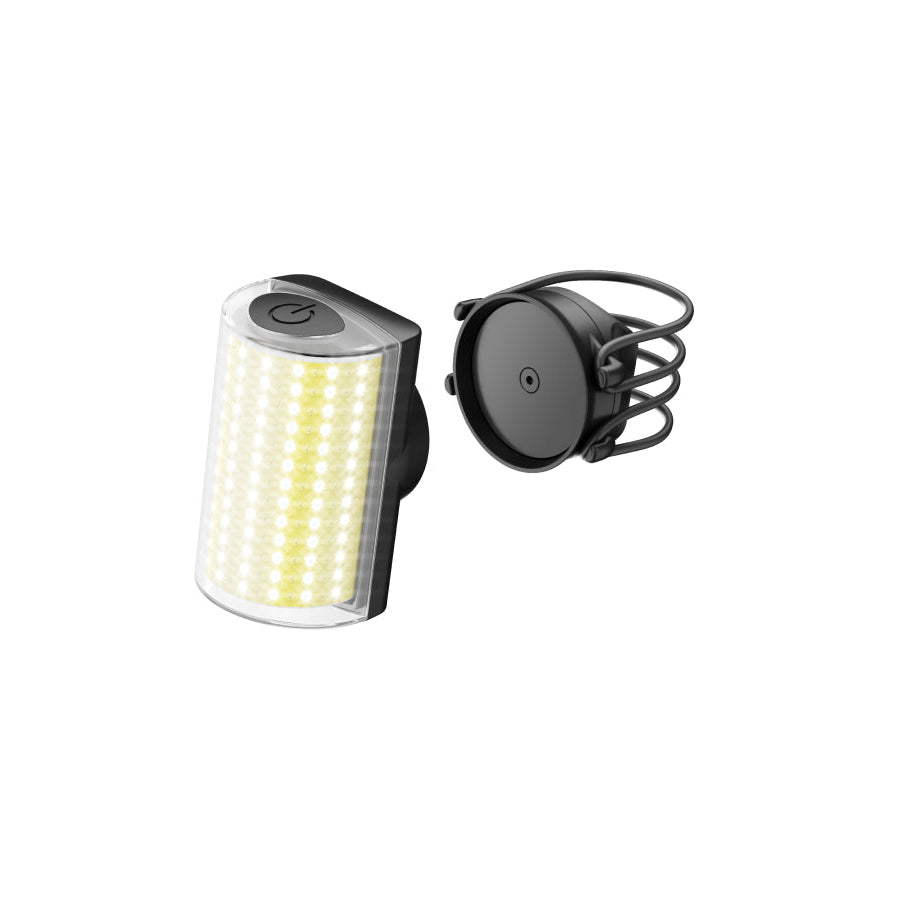 Luce magnetica anteriore Shapeheart LED bianca, compatta e potente, per una visibilità ottimale in tutte le condizioni