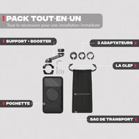 Contenuto del pack – Supporto telefono moto PRO BOOST Shapeheart