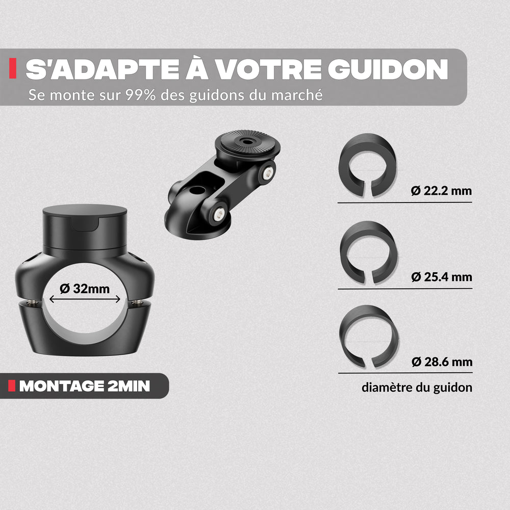 Supporto telefono moto pro boost mini