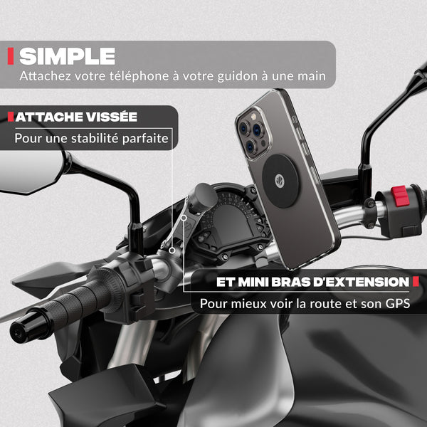 Supporto telefono moto PRO BOOST MINI