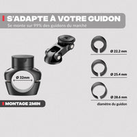 Supporto telefono moto PRO BOOST MINI