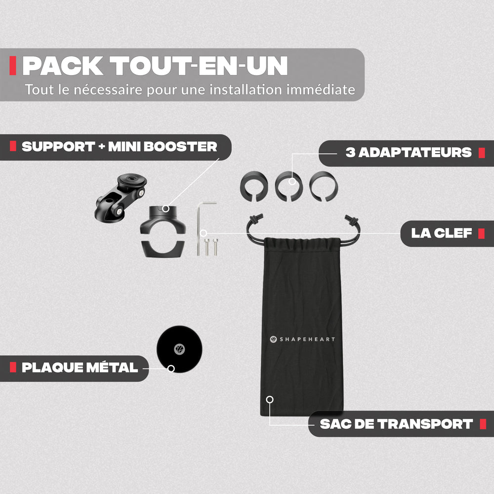 Supporto telefono moto PRO BOOST MINI