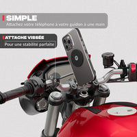 Seconda vista del prodotto – Supporto telefono moto PRO Shapeheart
