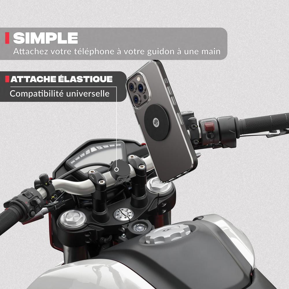 Seconda vista del prodotto – Supporto telefono moto Shapeheart