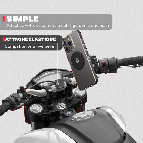 Seconda vista del prodotto – Supporto telefono moto Shapeheart