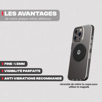 Vantaggi della piastra metallica – Supporto telefono moto Shapeheart