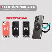 Aderenza della piastra metallica – Supporto telefono moto Shapeheart