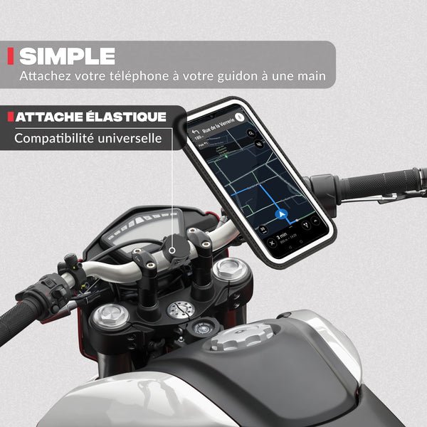 Seconda vista del prodotto – Supporto telefono moto Shapeheart