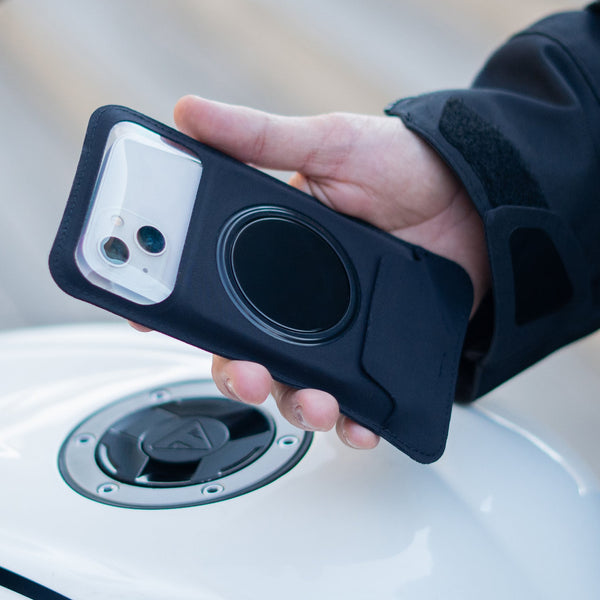 Vista ravvicinata del prodotto – Custodia di ricambio con finestra per la fotocamera Shapeheart