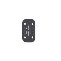 Cinghia Shapeheart per specchietto retrovisore - compatibilità scooter. Immagine che mette in evidenza l'utilizzo delle cinghie con un supporto per specchietto retrovisore su uno scooter per un fissaggio affidabile.
