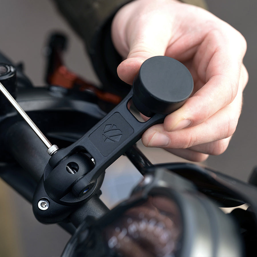 Supporto magnetico Shapeheart PRO Boost, compatibile con i manubri moto da 22 a 32 mm di diametro