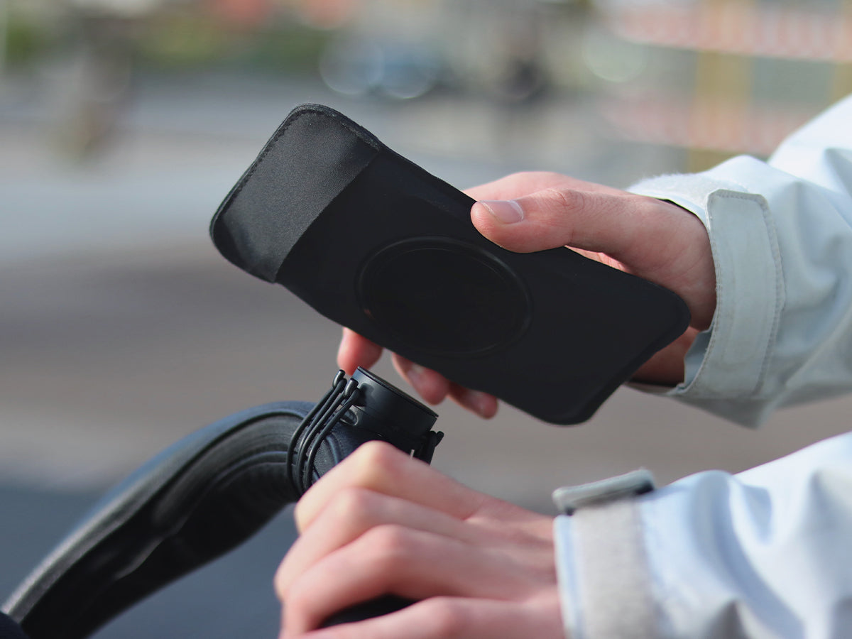 Aggancio magnetico del telefono – Supporto telefono passeggino Shapeheart